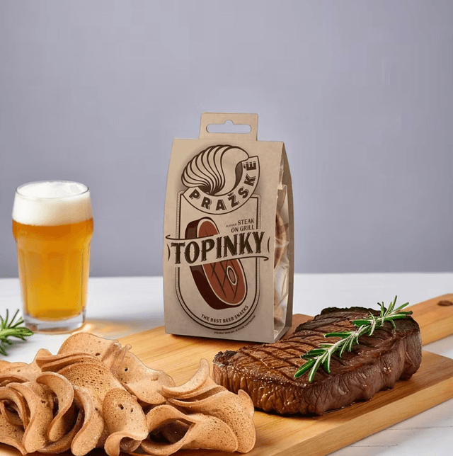 #006 Grilled Steak Topinky 75g