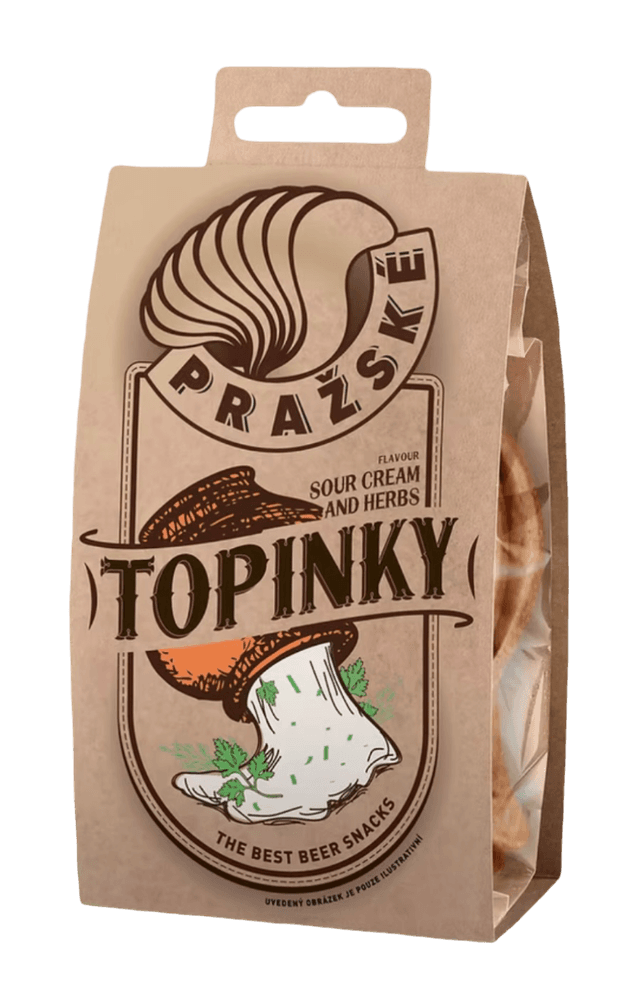 #009 Sour Cream &amp; Herb Topinky 75g