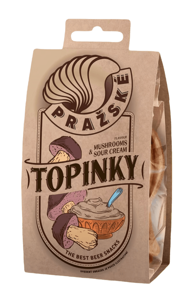 #010 Mushroom &amp; Sour Cream Topinky 75g