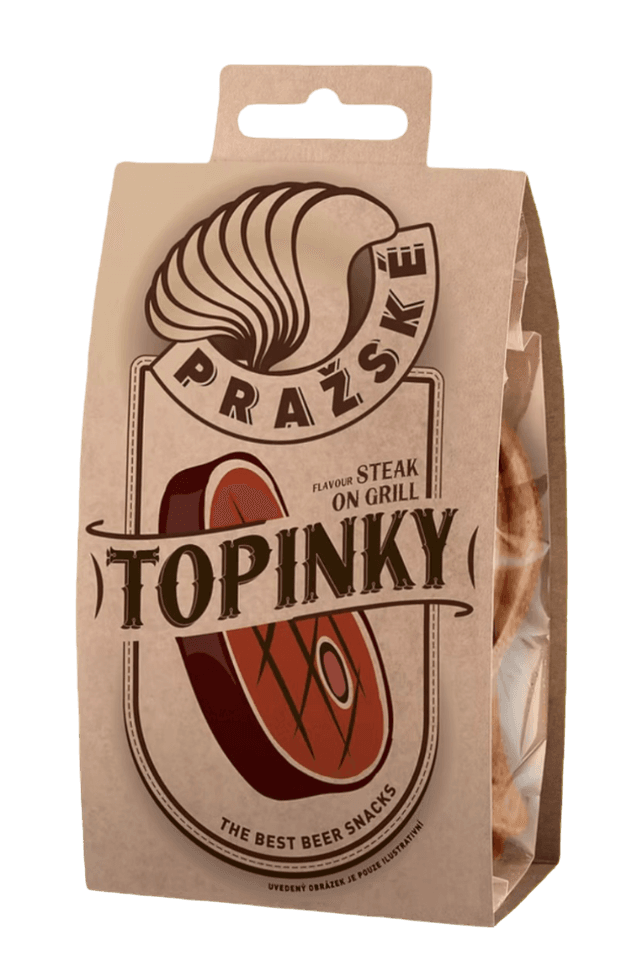 #006 Grilled Steak Topinky 75g